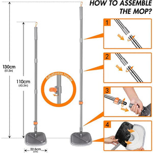Rotating Spin Mop - F04